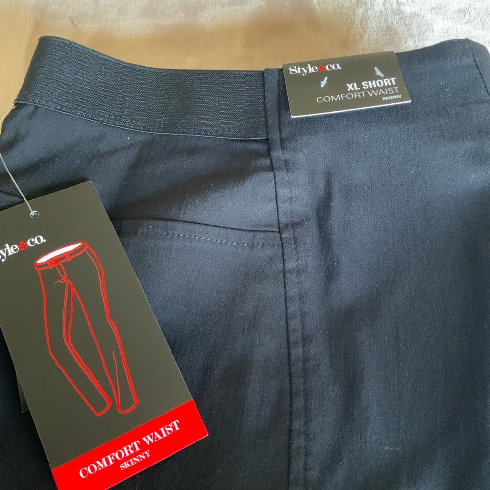 Style & Co. XL SHORT COMFORT WAIST SKINNY Pant